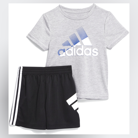 חליפה אפורה ADIDAS בנים - שנים