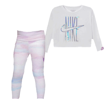 חליפת מעבר NIKE לבנות  2-7