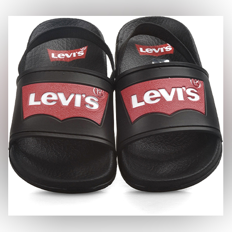 כפכפי LEVIS לילדים (מידות 22-39 ) - שחור