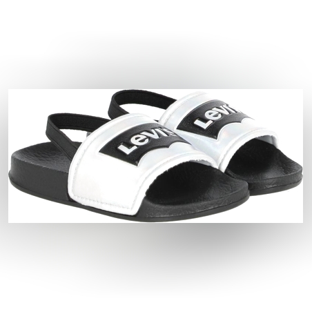 כפכפי LEVIS  (מידות 22-39) לוגו כסוף