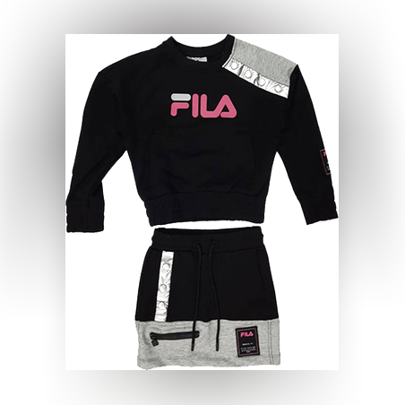 סט חצאית אינטרלוק נערות