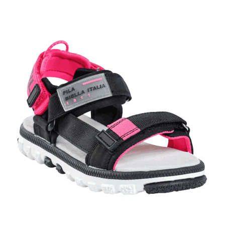 סנדל FILA שחור ורוד מידות(22-27)