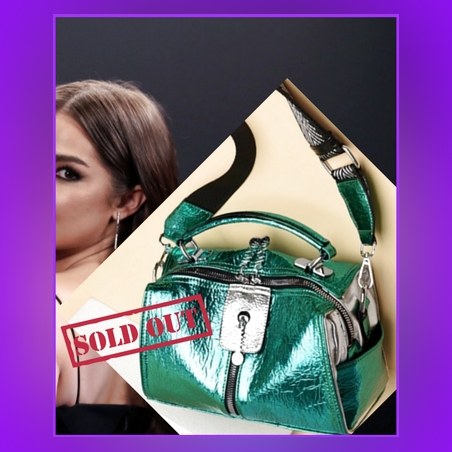 תיק עור אקולוגי מבריק