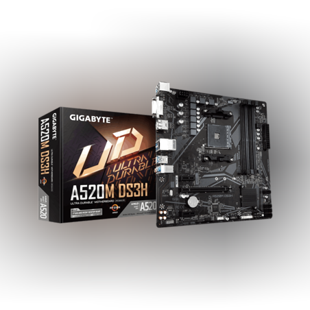 לוח אם למעבדי GIGABYTE A520M DS3H AMD