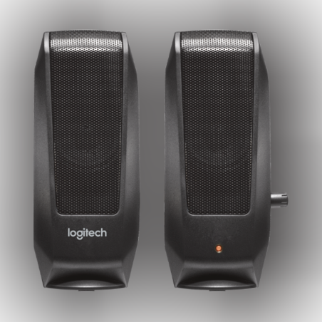 רמקולים Logitech S120 2.0 Multimedia Speakers