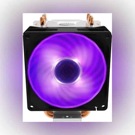 קירור אוויר למעבד AMD & Cooler Master Hyper H410R RGB Intel