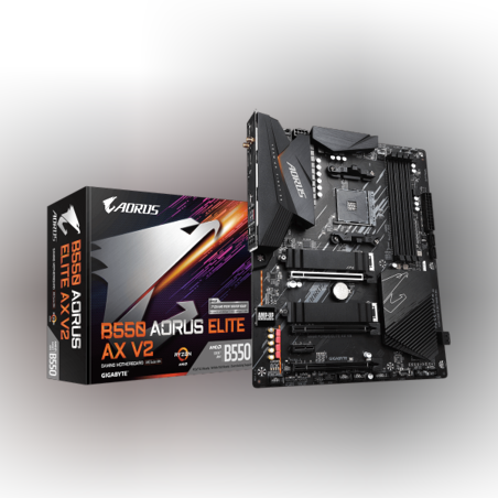לוח אם GIGABYTE B550 AORUS ELITE AX V2 RGB