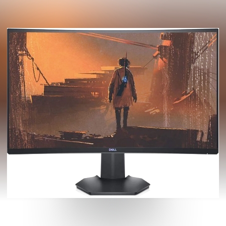 מסך DELL Curved Gaming Monitor 27 FHD 4ms 144Hz BLACK