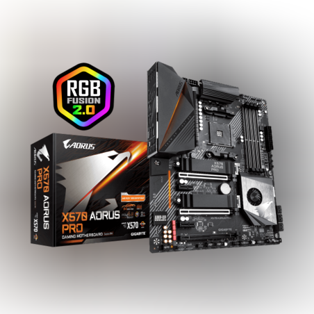 לוח אם למעבדי GIGABYTE X570 AORUS PRO rev 1.2 AMD AM4