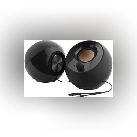 רמקולים למחשב Creative Pebble V2 Black 2.0 USB powered Black