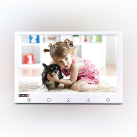 מסך מוניטור לבן 7 PR-IPS7-W