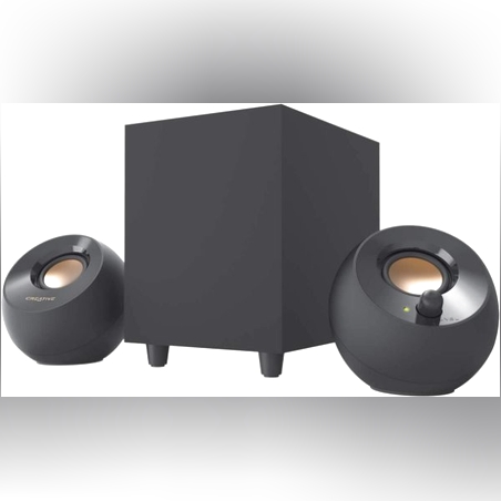 רמקולים Black Creative Pebble Plus 2.1 USB