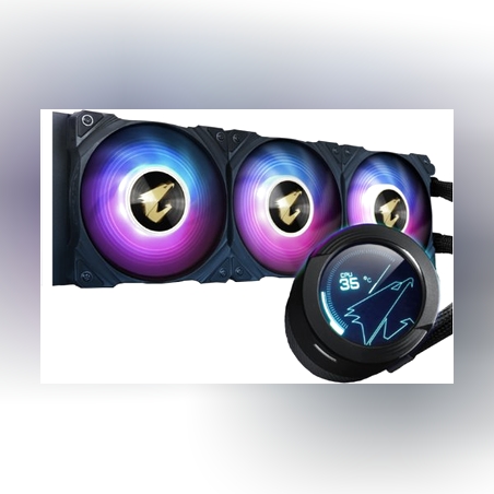 קירור נוזלי AORUS WATERFORCE X 360 ARGB LCD For all Sockets