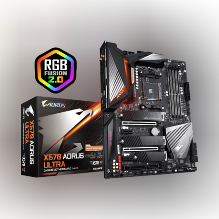 לוח אם ATX למעבדי Gigabyte X570 AORUS ULTRA 1.2 AMD