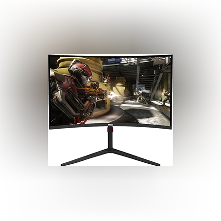 מסך MAG 27 Curved Gaming Led Monito 5ms 75HZ BLACK