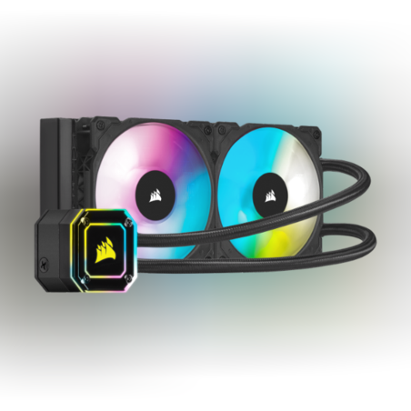 קירור נוזלי למעבד Corsair iCUE H100i Elite 240mm RGB