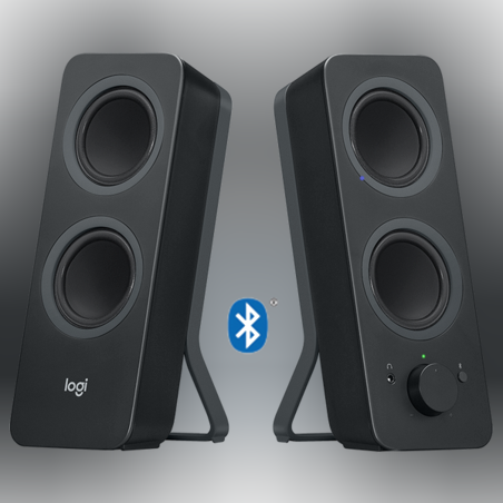 רמקולים Logitech Z207 2.0 Stereo With Bluetooth Black