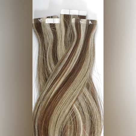 שיער איטלקי (אירופאי) בשיטת המדבקות 