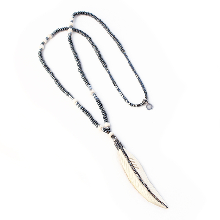 שרשרת נוצה המטייט 