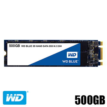  כונן WD SSD 500G  WDS500G2B0B M.2 
