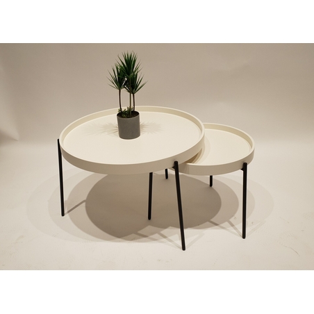 סט שולחנות לסלון דגם - מגש