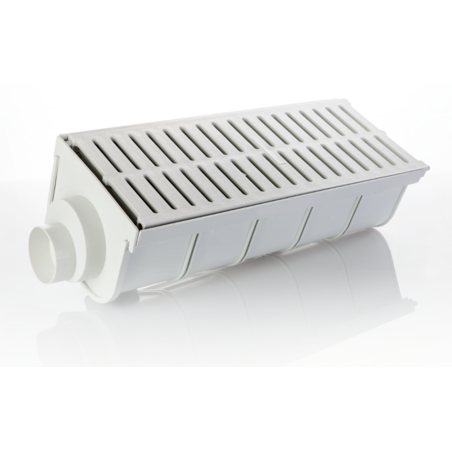 תעלת ניקוז 200-K ללא רשת