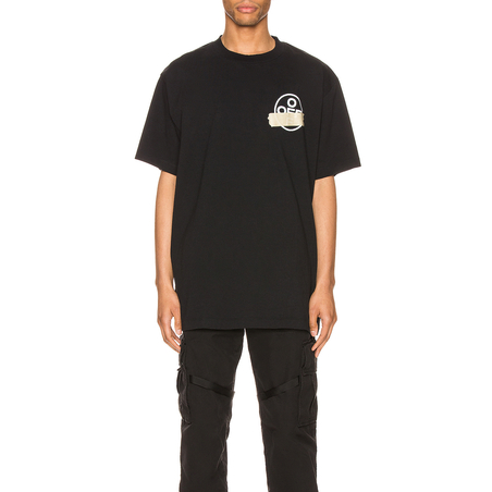 OFF-WHITE -TAPE ARROWS S/S T-SHIRT -BLACK 