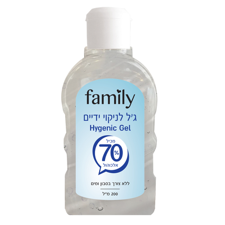 פמלי ג'ל לניקוי ידיים 200 מ