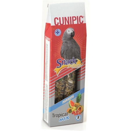 חטיף לתוכים גדולים- פירות טרופיים