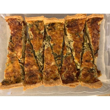 קיש כרישה ומנגולד