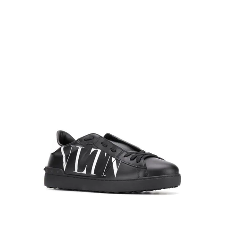 VALENTINO - OPEN SNEAKER WITH VLTN LOGO  