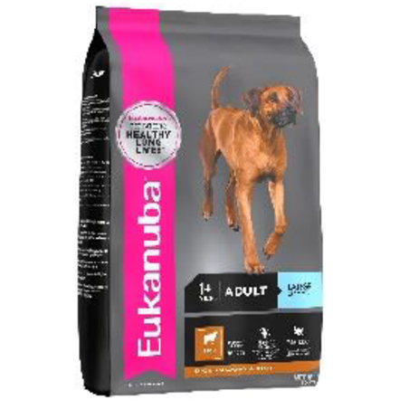 EUKANUBA יוקנובה מזון יבש לכלבים כבש ואורז לארג אדולט 15 ק