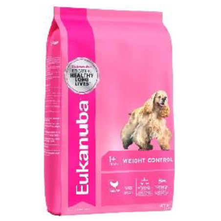 EUKANUBA יוקנובה מזון יבש לכלבים וויט קונטרול גזע קטן ובינוני 15 ק
