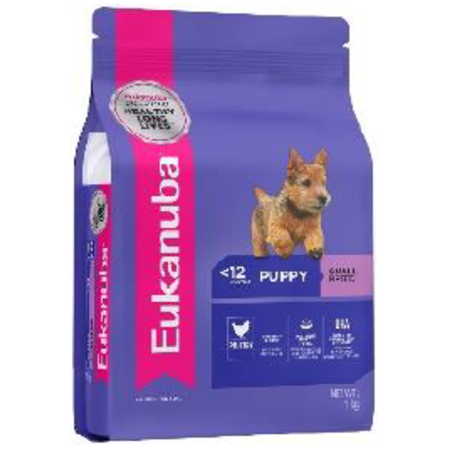 EUKANUBA יוקנובה מזון יבש לכלבים גזע קטן פפי 7.5 ק