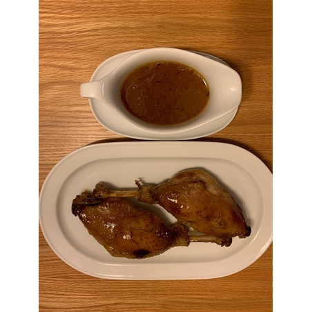 קונפי שוק אווז ברוטב תפוז