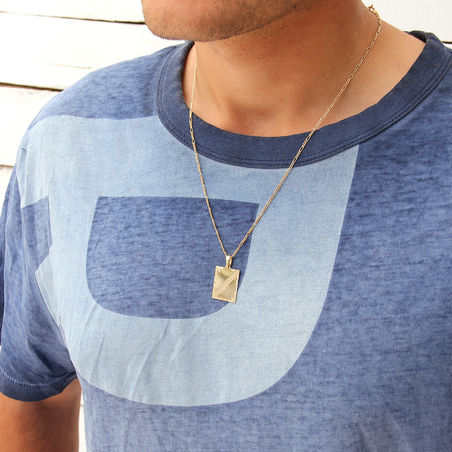 שרשרת קליאו לגבר - כסף 925 בציפוי זהב