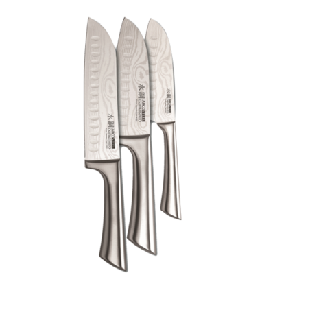 דמשירו סט 3 סכיני סנטוקו 