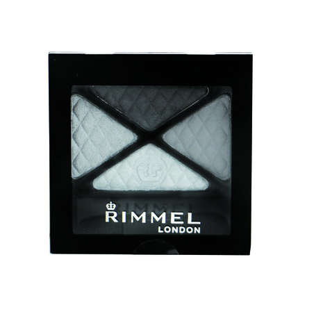 RIMMEL LONDON  צלליות גלאם אייז רביעייה - 001שחור סמוקי