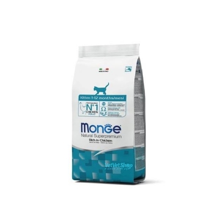 MONGE מונג' מזון יבש לחתולים קיטן לגורים 10 ק״ג  