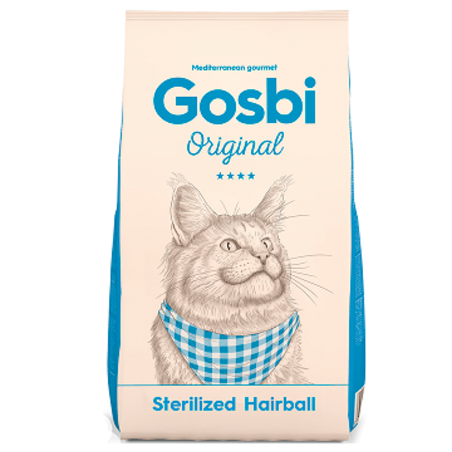 GOSBI ORIGINAL גוסבי אוריג'ינל חתול בוגר סטרלייזד היירבול 3 ק