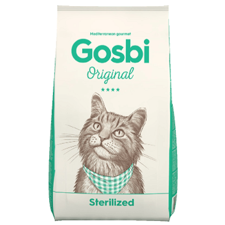 GOSBI ORIGINAL גוסבי אוריג'ינל חתול בוגר סטרילייזד 7 ק