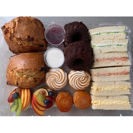 מגש זוגי לאפטרנון תה