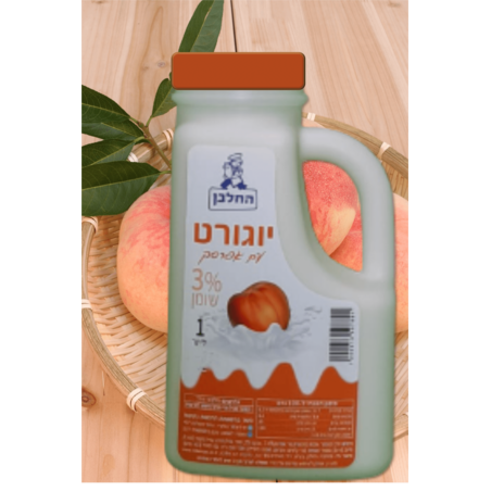 יוגורט אפרסק- 1 ליטר