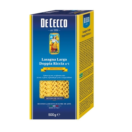 דפי לזניה - 500 גרם דה צ'קו