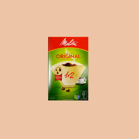 נייר לקפה פילטר מליטה - 1x2