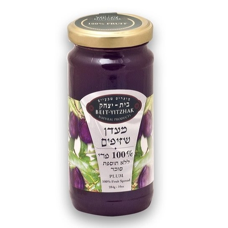 ריבה בטעם  שזיפים ללא תוספת סוכר284 גרם