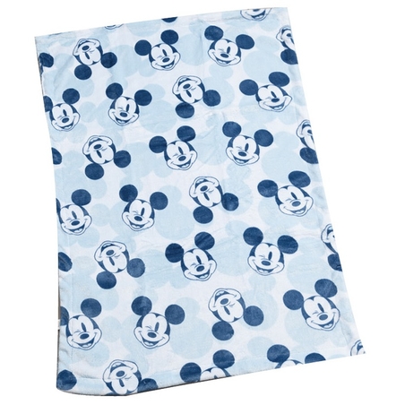 שמיכת חורף - מיקי מאוס תכלת