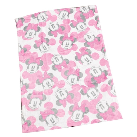 שמיכת חורף - מיני מאוס ורוד 