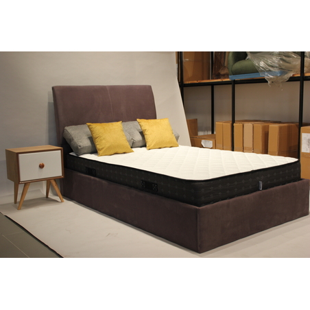 מיטה מרופדת + מזרן אורטופדי 