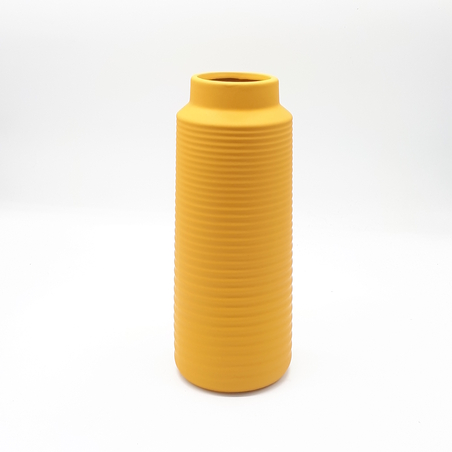 אגרטל בצבע חרדל 